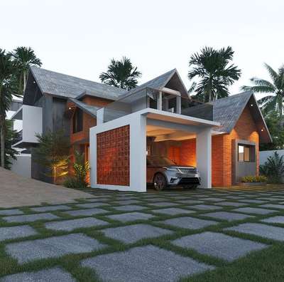 Exterior Designs by Architect arshak k, Palakkad | Kolo