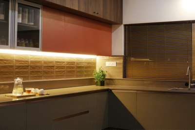 Lighting, Kitchen, Storage Designs by Interior Designer Nithin  m, Kozhikode | Kolo