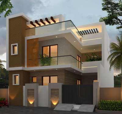 Exterior, Lighting Designs by 3D & CAD DEVASHISH KAUSHAL, Delhi | Kolo