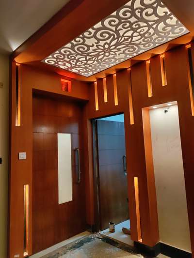 Door, Lighting Designs by Interior Designer VisionHomz Interior, Gautam Buddh Nagar | Kolo
