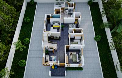 Plans Designs by Interior Designer Abhishek Nambiar , Kannur | Kolo