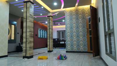 Wall, Ceiling Designs by Painting Works Suresh Suresh g, Alappuzha | Kolo