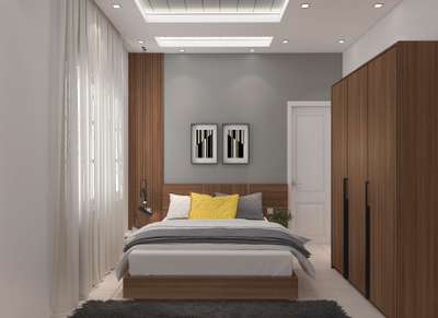 Bedroom, Furniture, Lighting, Storage, Ceiling, Wall Designs by Interior Designer Agnikon  Architectural Designs , Thrissur | Kolo