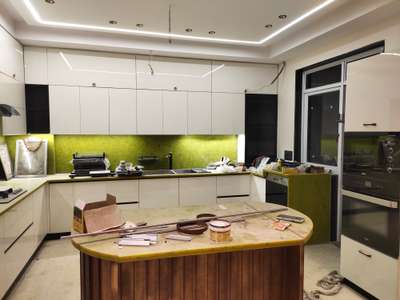 Lighting, Kitchen, Storage Designs by Interior Designer SAMS DESIGNS, Delhi | Kolo