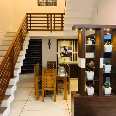 Dining, Furniture, Table, Storage, Staircase Designs by Water Proofing gafoor nk, Kozhikode | Kolo