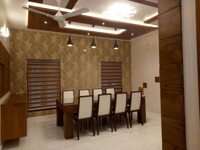 Ceiling, Dining, Furniture, Lighting, Table Designs by Interior Designer Turkish style at home Thodupuzha , Idukki | Kolo