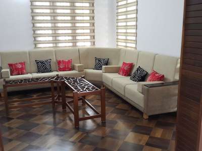 Living, Furniture, Table, Flooring, Window Designs by Carpenter Unnikrishnan Kizhakkootte, Thrissur | Kolo