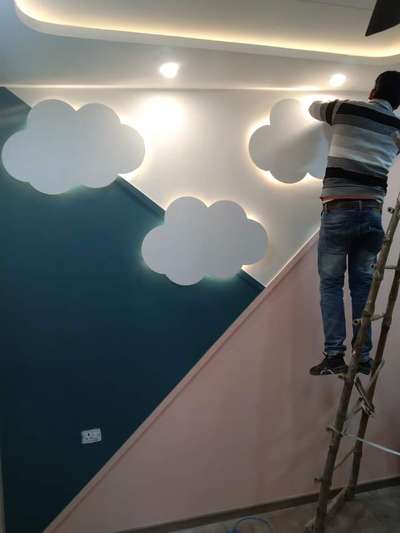 Wall, Lighting Designs by Painting Works Deepk Kumar, Noida | Kolo