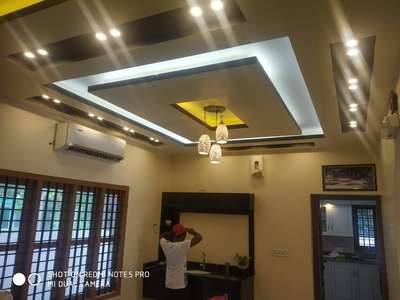 Ceiling, Lighting Designs by Contractor vineesh vamadevan, Pathanamthitta | Kolo