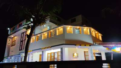 Exterior, Lighting Designs by Contractor Vaisakh ss, Thiruvananthapuram | Kolo
