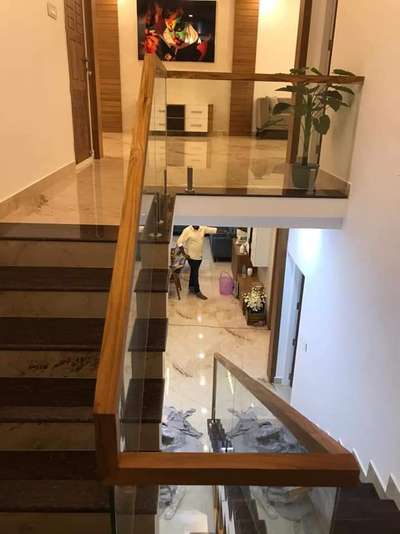 Staircase Designs by 3D & CAD Jibin Raju, Kottayam | Kolo