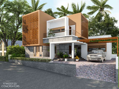 Exterior Designs by Architect Deepak  Thomas, Idukki | Kolo