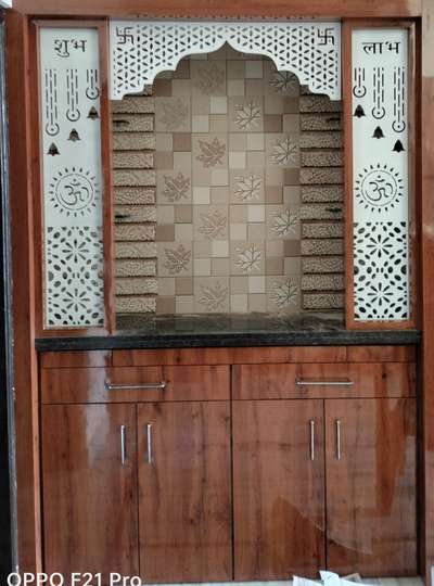 Prayer Room, Storage Designs by Carpenter Rajesh Suthar, Ajmer | Kolo