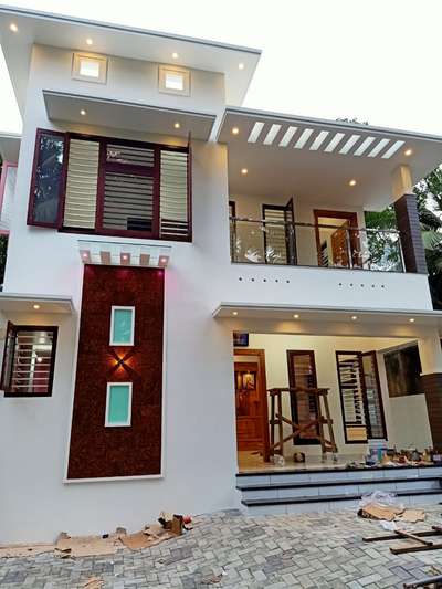 Exterior, Lighting Designs by Contractor Jayan  C, Thiruvananthapuram | Kolo