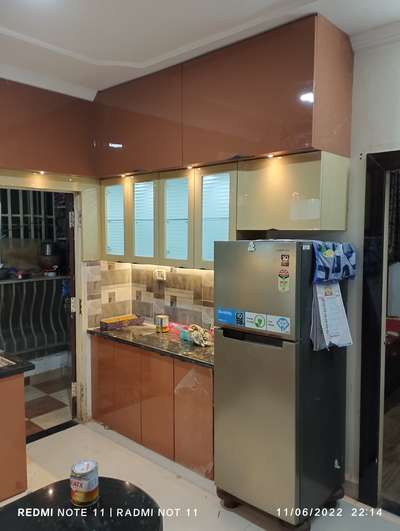Kitchen, Storage Designs by Contractor waahid  ali, Bhopal | Kolo