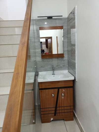 Bathroom, Staircase, Lighting Designs by Plumber Ashif HD voltamp, Palakkad | Kolo