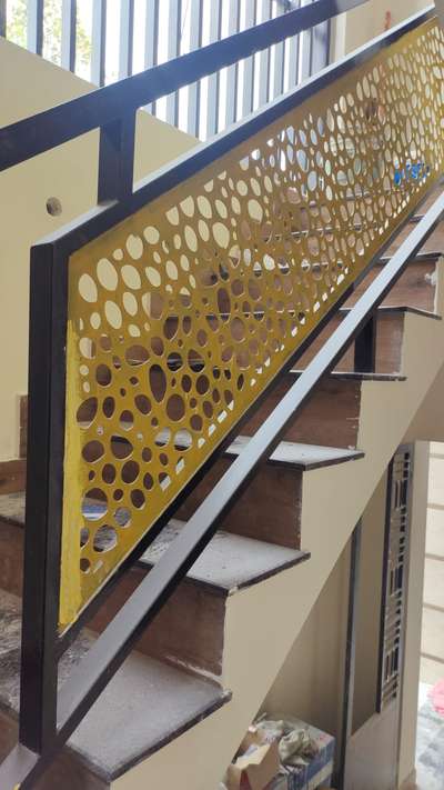 Staircase Designs by Fabrication & Welding Nadirsha  js, Thiruvananthapuram | Kolo