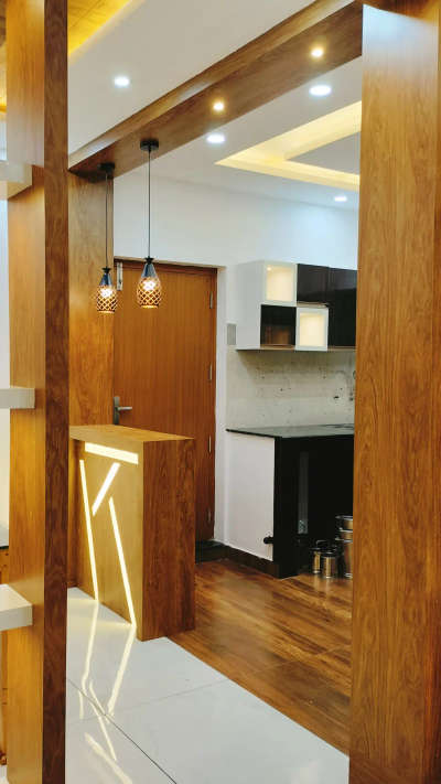 Kitchen, Lighting, Electricals, Storage Designs by Interior Designer ℍ𝔸𝔹𝕀𝕋 𝔸ℝ𝕋 
 
𝕊𝕋𝕌𝔻𝕀𝕆, Ernakulam | Kolo
