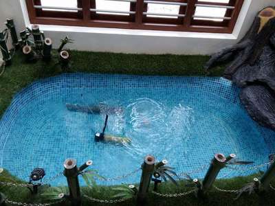 Outdoor Designs by Swimming Pool Work sanjai sanjai, Kozhikode | Kolo