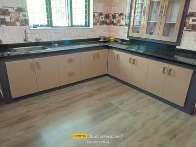 Kitchen, Flooring, Storage Designs by Interior Designer ajeeb gafoor, Thrissur | Kolo