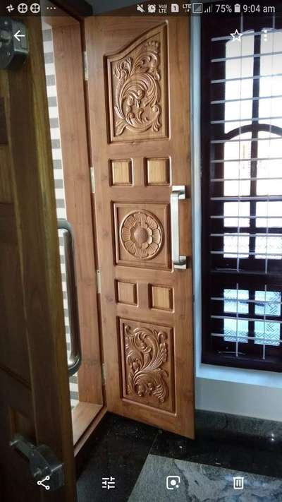 Door Designs by Carpenter SREE SREE  INTERIOR  JAYAN ACHARYA , Kollam | Kolo