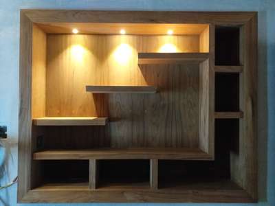 Storage, Lighting Designs by Interior Designer Praveen Unni, Kollam | Kolo