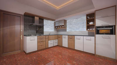 Kitchen, Storage Designs by Interior Designer Sarath Govind, Kozhikode | Kolo