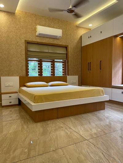 Furniture, Lighting, Storage, Bedroom Designs by Carpenter Sreejil R, Kannur | Kolo