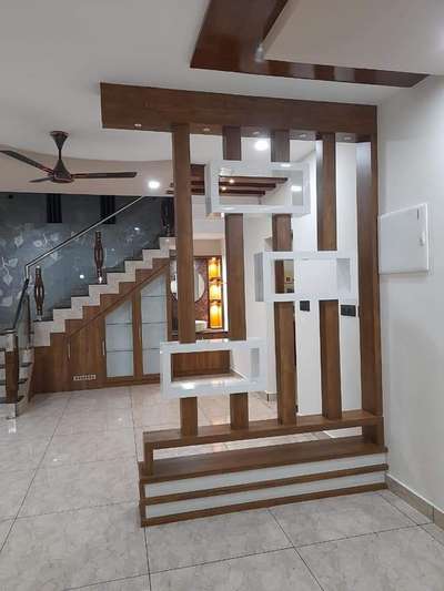 Staircase, Lighting Designs by Interior Designer GLOBAL  INTERIORS, Kollam | Kolo
