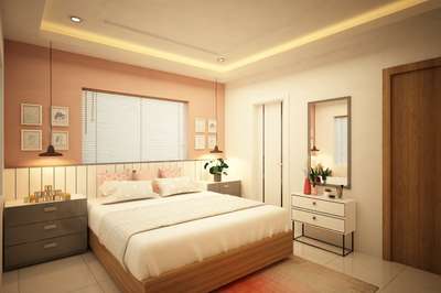 Bedroom, Furniture, Lighting, Ceiling, Home Decor Designs by Architect Deepthik Divakaran, Kozhikode | Kolo