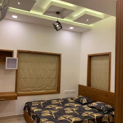 Ceiling, Furniture, Lighting, Storage, Bedroom Designs by Contractor Shihab Km, Malappuram | Kolo