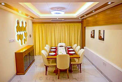 Dining Designs by Civil Engineer Krishnanunni R, Alappuzha | Kolo