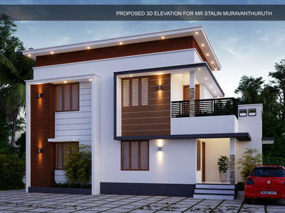 Exterior, Lighting Designs by Building Supplies Dileep anand, Thrissur | Kolo