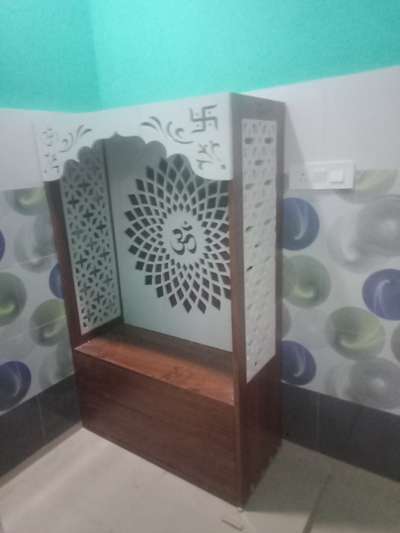 Prayer Room, Storage Designs by Carpenter vinit Sharma VS, Delhi | Kolo
