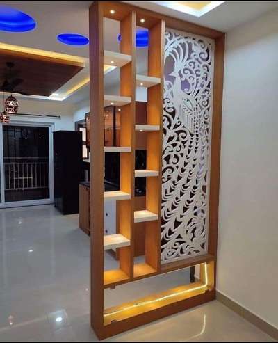 Ceiling, Flooring, Lighting, Storage Designs by Carpenter Tehseen Ahmad, Ghaziabad | Kolo