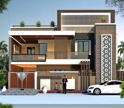 Exterior Designs by Civil Engineer Er prahlad Saini, Jaipur | Kolo