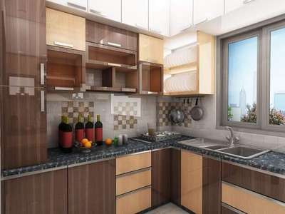 Kitchen, Storage, Window Designs by Carpenter Aman Khan Aman Khan, Delhi | Kolo