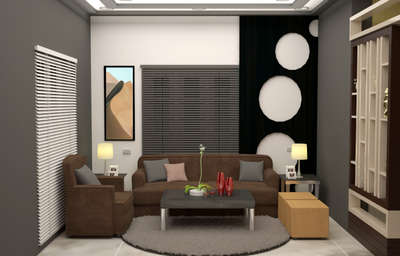 Living, Furniture Designs by 3D & CAD muhammed anas ka, Thrissur | Kolo