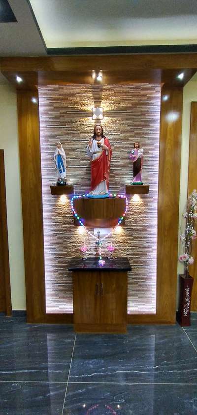 Prayer Room Designs by Electric Works JUSTIN CHACKO, Idukki | Kolo