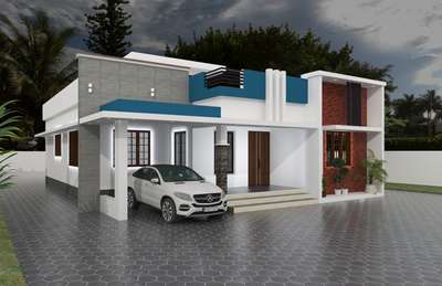 Exterior Designs by Civil Engineer RAMSHAD A, Palakkad | Kolo