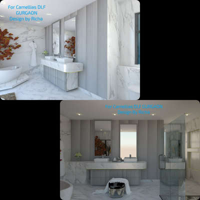 Bathroom Designs by 3D & CAD richa shrivastava, Delhi | Kolo