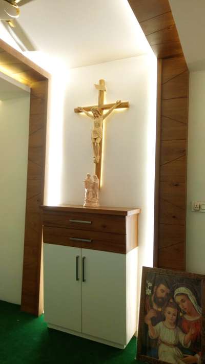 Storage, Prayer Room Designs by Painting Works Sarah Interiors, Kottayam | Kolo
