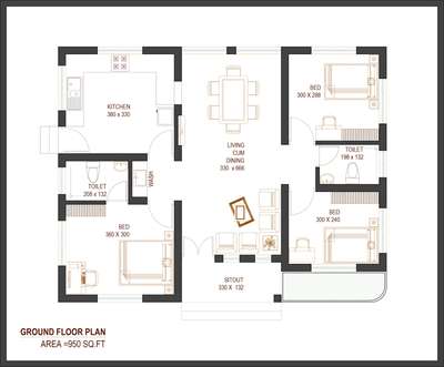 Plans Designs by Architect sandhya akhil, Ernakulam | Kolo