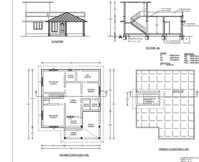 Plans Designs by Civil Engineer Vineetha Krishnan, Thrissur | Kolo
