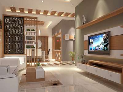 Living, Furniture, Home Decor Designs by Civil Engineer Hazeem Skyway, Alappuzha | Kolo