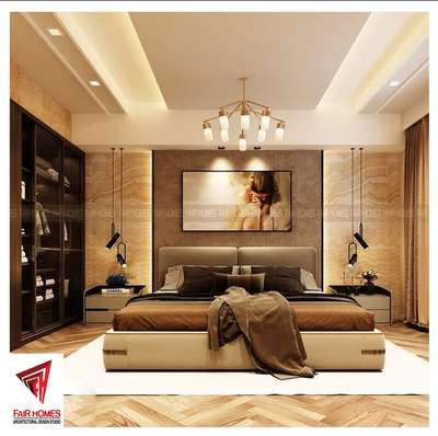 Lighting, Furniture, Bedroom, Storage Designs by Interior Designer Fairhomes Architects   Interiors , Ernakulam | Kolo