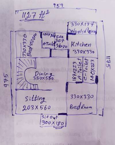 Plans Designs by Architect ALF VNR, Malappuram | Kolo