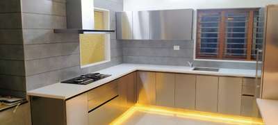 Kitchen, Lighting, Storage Designs by Building Supplies GULF STEEL SS KITCHEN, Malappuram | Kolo