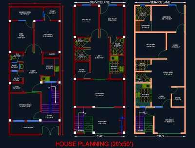 Plans Designs by Civil Engineer Er MD EJAZ AHMAD, Delhi | Kolo