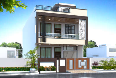 Exterior Designs by 3D & CAD Krishna Kumar Kumawat, Jaipur | Kolo
